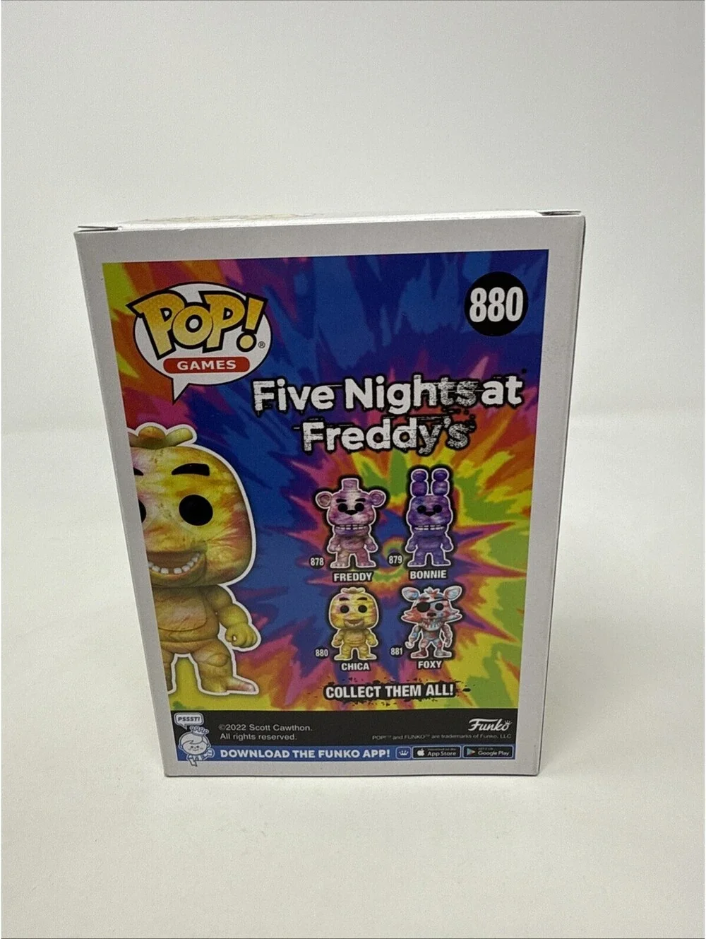Funko Pop Games Five Nights At Freddy's CHICA TIE DYE